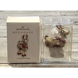 Hallmark 2006 Playful‎ Pup, What Is A Dog Ornament Collectible - NEW